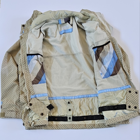 Special Blend Cirrus Group 10k Snowboard Ski Jacket Men's M Beige with Brown - Picture 3 of 15